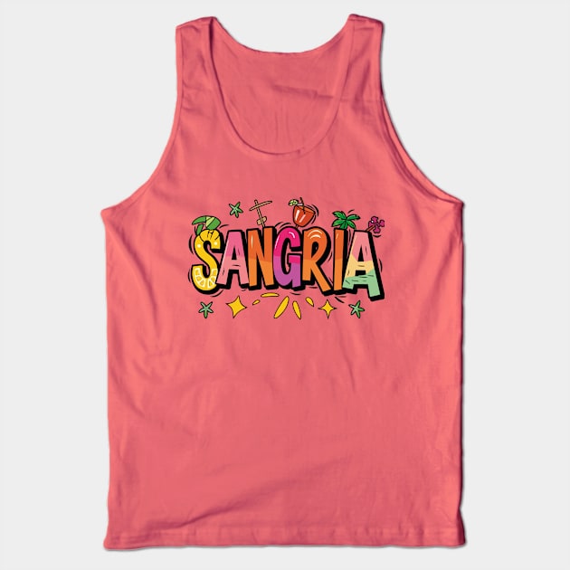 National Sangria Day – December Tank Top by irfankokabi